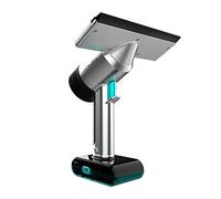 Cecotec Aspirador de Ventanas Conga PopStar Glass Vital. Pulveriza, limpia y aspira, Autonomía de 30 min, Batería de 3.7 V, Limpia hasta 75 m2, Incluye Botella pulverizadora con Mopa