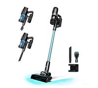 Cecotec Aspirador Escoba 3 en 1 Conga Rockstar 1500 Ray Free. 215 W, 12 kPa, Autonomía de 45 Minutos, Cepillo Mixto, Depósito de 500 ml, Ciclón Paralelo, Accesorio 2-1 y Accesorio Esquinas