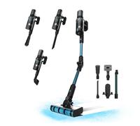 Cecotec Aspirador Escoba sin Cable Conga Rockstar 3500 Storm ErgoTwice Animal. 3 en 1, Ciclón Paralelo, 510W, 30 kPa y 150aW, Autonomía Máxima 70 mins, Tubo Flexible, Doble Cepillo, Acc Animales
