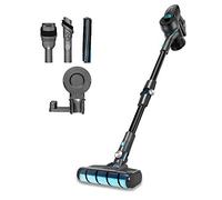 Cecotec Aspirador Escoba Sin Cable Conga Rockstar 500 X-Treme ErgoWet, Sin Bolsa, 4 en 1: Vertical, Escoba, de Mano y Friegasuelos, Motor Digital Brushless, 430W, 24KPA, 65min Autonomía, Tubo Flexible