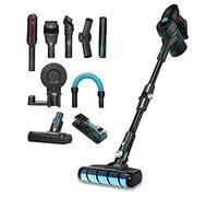 Cecotec Aspirador Escoba Sin Cable Conga Rockstar 700 Ultimate ErgoWet, Sin bolsa, 430 W y 24 KPA, 4 en 1: vertical, escoba, de mano y friega, Motor digital, Tubo flexible, 65min de Autonomía, 7 Acces