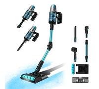 Cecotec Aspirador Escoba sin Cable Conga Rockstar 7500 Astral ErgoWet Animal. 680W, 4 en 1, 30 kPa, Cepillo Jaliscazo, Water Tank, Accesorio para Animales, 90 Minutos de Autonomía