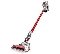 Cecotec Aspirador Vertical Conga ThunderBrush 720 Immortal Battery 25,9 V Rojo. Tecnología ciclónica sin Bolsas, Autonomía 50 mins, Filtro HEPA, Cepillo Motorizado, Sistema 360, Depósito 700 ml