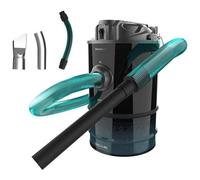 Cecotec Aspiradora de Cenizas de 15L Conga Ash 7000 Liberty. 120W, Extreme Suction, Batería de 18V, 15 Minutos de Autonomía, Tubo Resistente, Depósito de Acero Inoxidable, Filtro Metálico