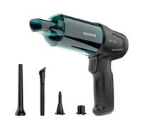 Cecotec Aspiradora de Mano sin Cable Motor BLDC Conga Rockstar Micro Hand. 80W, Potencia de Succión 12kPa, Función de Aspirado y Soplado, 2 Modos, Autonomía 25mins, Kit de Accesorios