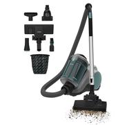 Cecotec Aspiradora de Trineo con o sin Bolsa Conga Rockstar Cyclonic Powerbag. 900W, Succión Potente de 175AW y 20Kpa, Depósito 2L, Fácil de Vaciar e Higiénico, Radio de Acción 10m, 4 Accesorios