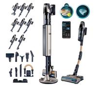 Cecotec Aspiradora Escoba Sin Cable Conga Rockstar 11500 Odyssey Station Connected IA, Máx 300 AW, 800 W, Inteligencia Artificial, App, Hasta 110min autonomía, Base autovaciado, Tubo Flexible, Kit Acc