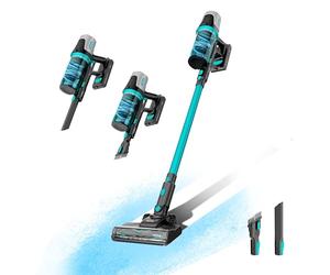 Cecotec Aspiradora Escoba Sin Cable Conga Rockstar 1500 Horizon Genesis XL. 215W Potencia Total, Autonomía 45min, Cepillo Mixto, 2 Modos de Succión, Parallel Cyclone System, Depósito 600ml