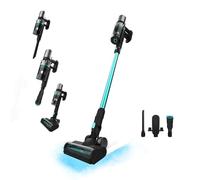 Cecotec Aspiradora Escoba sin Cable Conga Rockstar 2500 Thunder Powerhead. 400W, 120AW, Autonomía 65mins en Modo Eco, Cepillo Antienredos, Tubo Rígido, Accesorio 2 en 1 Muebles y Accesorio Esquinas