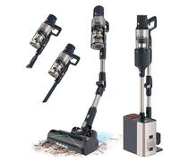 Cecotec Aspiradora Escoba Sin Cable Conga Rockstar 5500 Hurricane Station Flex, MAX 220 AW, 700 W, Base de Autovaciado, hasta 90min de Autonomía, Cepillo antienredos, Tubo Flexible y Ciclón Paralelo