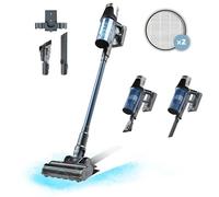 Cecotec Aspiradora Escoba sin Cable Conga Rockstar RS50 X-Treme. 120AW, Motor de 400W, Autonomía 60mins en Modo Eco, Tubo Rígido y Cepillo Mixto XL, Limpia hasta 130m2