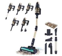 Cecotec Aspiradora Escoba sin Cable Conga Rockstar RX70 AquaPet Flex. 300AW, 780W, Motor Alto Rendimiento, Cepillo Hairless XL, Autonomía 100mins en Modo Eco, Tubo Flex, Luz LED y Sistema de Fregado