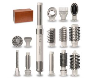 Cecotec Bamba CeramicCare 14in1 AirGlam Champagne Moldeador de Pelo con Tecnología Coanda 1400W