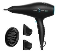 Cecotec Secador de pelo iónico Bamba IoniCare 5350 Powershine Ice. 2600 W, Ion real, Dos Boquillas de precisión, Difusor máximo volumen, Ajuste de temperatura y velocidad