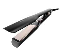 Cecotec Plancha de Pelo Bamba RitualCare Sphere Max, Revestimiento de cerámica, 45 mm de ancho, Pantalla LED, MultiStyle, Placas flotantes 3D, Cable giratorio de 1,8 m, 140-220ºC, Bloqueo de placas