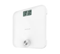 Cecotec báscula de baño surface precision ecopower 10000 healthy. con pulsador, superficie de vidrio templado de alta seguridad