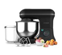 Cecotec Batidora Amasadora Cecomixer Merengue 5L 1200 Ice-Cream Black. 1200 W, 5 Funciones, Bol de Acero de 5 L y Accesorios para Batir y Amasar, Incluye Función para Hacer Helado
