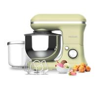 Cecotec Batidora Amasadora Cecomixer Merengue 5L 1200 Ice-Cream Verde, 1200 W, 5 Función y Hielo, Bol de Acero de 5 L y Accesorios para Batir y Amasar, Incluye Función para Hacer Helado