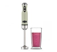 Batidora de mano Cecotec Power RetroGreen 1200MAX 1200W 0,5L 4 cuchillas retro