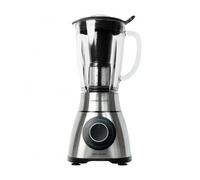 Cecotec Batidora de Vaso Power Black Titanium 2000MAX PerfectMix. 2000W Máxima Potencia, Cuchilla con Recubrimiento de Titanio Negro, 1,8L, Filtro para Licuados, Acabados en Acero Inox