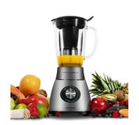 Batidora de vaso - CECOTEC Power Black Titanium 2500MAX, 1800 W, 1.8 l, Silver