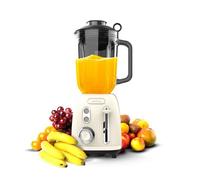 Cecotec batidora de vaso power black titanium retrobeige. 1200w,