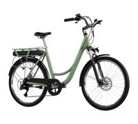 Bicicleta Eléctrica De Ciudad Capital. 80 Km De Autonomía, Batería 468 Wh, Suspensión Delantera, Cambio Shimano De 6 Velocidades Y Doble Disco De