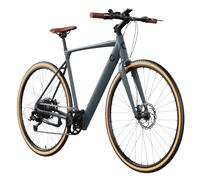 Cecotec Bicicleta Eléctrica de Ciudad Sprint Silver. 250W, Ruedas de 28", 70Km de Autonomía, Batería 360 WH, Cambio Shimano Altus de 8 Velocidades y Doble Disco de Freno Hidráulico