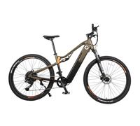Cecotec Bicicleta Eléctrica de Montaña 29" Supreme. 120Km de Autonomía, Doble Suspensión, Cambio Shimano Cues de 10 Velocidades y Doble Disco de Freno Hidráulico Tektro