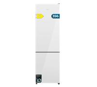 Cecotec bolero coolmarket combi 356i white glass d - frigorífico comb