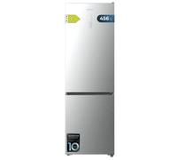 Cecotec Bolero CoolMarket Combi 456L Frigorífico 201cm Clase C Inox No Frost VIP tech Multi AirFlow