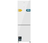 Cecotec Bolero CoolMarket Frigorífico Combi 195cm 333L E Cristal blanco No Frost Inverter