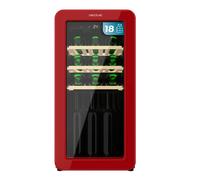 Cecotec Bolero GrandSommelier Origin 18 Hit Red - Vinoteca retro para 18 botellas Rojo