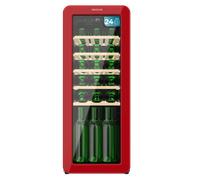 Cecotec Bolero GrandSommelier Origin 24 Hit Red - Vinoteca retro para 24 botellas Rojo