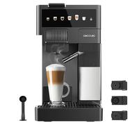 Cecotec Cafetera Cápsulas Express Compacta con Tanque de Leche FreeStyle Latte. 1350W, 20 Bares, Compatible con Café Molido, Dolce Gusto, Nespresso y K-fee, Depósito 1,6L de Agua y 400ml de Leche