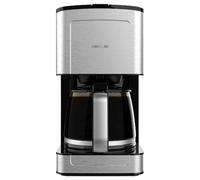 Cecotec Cafetera de Goteo Coffee 56 Heat. 800W de Potencia, Capacidad 1,2L para 10 Tazas, Acabados en Acero Inox, Boquilla Antigoteo, Filtro Permanente o Papel, Autoapagado