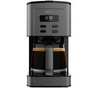 Cecotec Cafetera De Goteo Coffee 56 Time, 800w De Potencia, Programa Tu Café, Acero Inoxidable, Pantalla Lcd, Boquilla Antigoteo, Capacidad 1,3l Para 10 Tazas, Autoapagado, Deposito Con Ventana