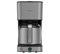 Cecotec Cafetera de Goteo Coffee 66 Drop & Thermo, Potencia 950 W, 1,2 L, 10 Tazas, Tecnología ExtremeAroma, Función Antigoteo, Nivel de agua, Filtro malla reutilizable, Protección sobrecalentamiento