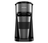 Cecotec Cafetera de Goteo con Termo Portátil Coffee 66 Drop&Go. 700 W, Capacidad 420 ml, Boquilla Antigoteo, Filtro Permanente o de Papel, Función Autoapagado, Depósito con Ventana