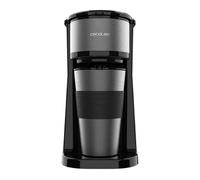 Cecotec Cafetera de Goteo con Termo Portátil Coffee 66 Drop&Go. 700 W, Capacidad 420 ml, Boquilla Antigoteo, Filtro Permanente o de Papel, Función Autoapagado, Depósito con Ventana