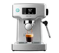 Cecotec cafetera espresso power espresso 20 barista compact. 1465 w, thermoblock, 20 bares, vaporizador, 2 tazas de café, depósito de agua extraíble d