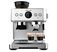 Cecotec Cafetera Express Barista Power Espresso 20 Barista. 2250W, 20 Bares, Manometro y 2 Thermoblocks, Depósito de Café en Grano, Molinillo con 20 Niveles, Vaporizador