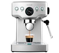 Cecotec Cafetera Express Barista Power Espresso 20 Barista Mini. 1465 W, 20 Bares, Manometro y ThermoblocK, Vaporizador Orientable y Brazo con Doble Salida, 1,8 L de Capacidad