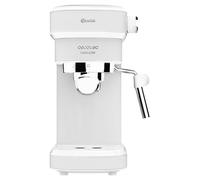 Cecotec Cafetera Express Cafelizzia 790 White.Sistema de rápido Calentamiento, 20 Bares, Modo Auto para 1 y 2 cafés, vaporizador orientable,depósito 1,2 litros Título