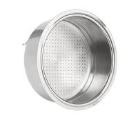 cecotec cafetera express Filtro De Máquina De Café, Colador De Cesta De Café De Acero Inoxidable, Colador De Cesta De Filtro Presurizado De 2 Tazas De Café De Repuesto, Colador De Máquina De Café