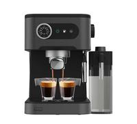 Cecotec Cafetera express para café espresso y cappuccino Power Espresso 20 Pro Latte, 20 Bares, Vaporizador, Pantalla con botones, Depósito agua 1,5L, Tanque leche 550ml