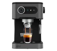Cecotec Cafetera express Power Espresso 20 Pro. Cafetera express para espresso y cappuccino, 20 Bares de presión, Vaporizador orientable. Depósito de agua 1,5L. Disfruta de café de calidad en casa