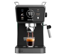 Cecotec Cafetera Express Power Espresso Touch ColdBrew. 1350W, Café en Frío, Espresso y Cappuccino, 20 Bares de Presión, Vaporizador Orientable, Táctil, Depósito de Agua 1,5L y de Leche 550ml