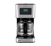 Cecotec Cafetera Goteo Coffee 66 Smart. 950 W, Programable 24h, Tecnología ExtemAroma, Función AutoClean, Acabados en Acero Inoxidable, Pantalla LCD, Jarra de Vidrio de 1,5 L