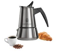 Cecotec Cafetera Italiana 6 Tazas Piccolina 600 + | Acero inoxidable, 300ml de Capacidad